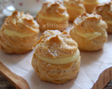 Foto langkah ke 6 dari resep Sus/soes vla vanilla, kokoh banget (tanpa mixer) 👌.