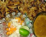 Foto langkah ke 12 dari resep Sate jamur tiram bumbu kacang.