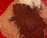 A picture of step 1 of Double chocolate chip cookies.