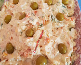 Foto del paso 8 de la receta: Ensaladilla de patatas con atún y langostinos cocidos