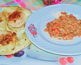 A picture of step 3 of Tuna fish kabab.