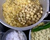Hình bước làm 3 của món Xôi Cốm Sen Dừa