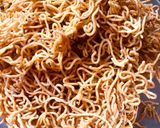 A picture of step 2 of Masala Shev.