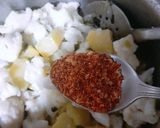 A picture of step 8 of Alu ghoobi.