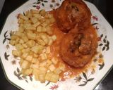 Foto del paso 5 de la receta: Ambóndigas rellenas de huevo