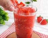 Foto langkah ke 4 dari resep Es Serut Strawberry.