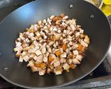 A picture of step 1 of Pork Belly Sisig Street Taco.