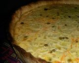 Une image de l'étape 11 de Quiche aux légumes et jambon.