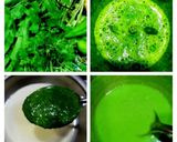 A picture of step 2 of Tricolour Idli.
