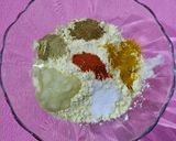 A picture of step 1 of Besan Curry.