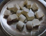 A picture of step 1 of Chhena Murki.