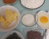 Foto langkah ke 1 dari resep Soft Baked chewy Chocolate Cookies.