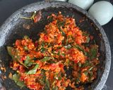 Foto langkah ke 3 dari resep Sambal Telur Asin Kemangi.