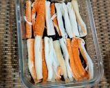 Foto langkah ke 3 dari resep Salmon Kani Mentai (Tanpa Torch).