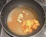 A picture of step 1 of Ginger sweet or adark halwa.