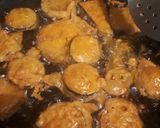 A picture of step 3 of Golden mix bhajias.