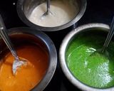A picture of step 5 of Tricolour honey pancakes.