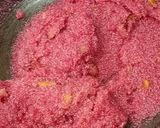 A picture of step 4 of Strawberry Halwa.