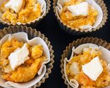 Foto del paso 3 de la receta: Canastitas de Calabaza 🎃 y Choclo 🌽 En Microondas