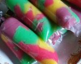 Foto langkah ke 4 dari resep Es rainbow.
