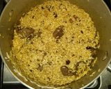 A picture of step 2 of Beef Pilau.