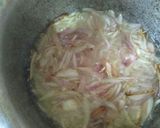A picture of step 1 of Mutton White qourma.