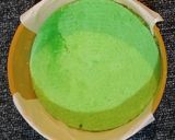 Foto langkah ke 7 dari resep Pandan Melaka Cheesecake Tanpa Terigu Part 1.