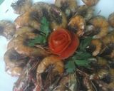 A picture of step 3 of Fried prawns.