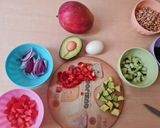 Foto del paso 2 de la receta: Ensalada con vegetales de estación tipo Poke bowl