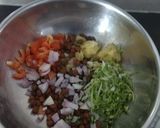 A picture of step 3 of Dry Bhel.