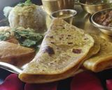 A picture of step 14 of Holi Special Wheat Flour Puran Poli And Katachi Amti.