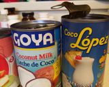 A picture of step 1 of Coquito.