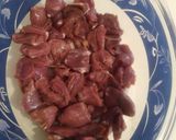 عکس مرحله 2 از دستور خوراک دل مرغ solmaz
