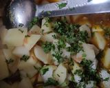 A picture of step 3 of Aloo ki sabji.