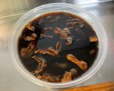 A picture of step 9 of Chinese Noodles with Porcini Mushrooms and Carrot.