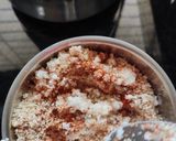 A picture of step 2 of Sabudana varai dosa.