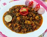 Chicken with fenugreek leaves and spenich recipe step 3 photo