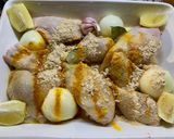 Foto del paso 1 de la receta Pollo marinado con verduras