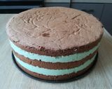 Tort urodzinowy o smaku miętowym krok przepisu 5 zdjęcie