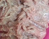 Foto langkah ke 2 dari resep Baso Daging Sapi kenyal tanpa pengenyal dan tanpa MSG.