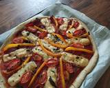 Cheese and cheery Pizza recipe step 3 photo