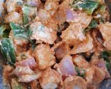 A picture of step 3 of Paneer tikka masala.