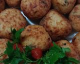 Foto do passo 14 de Croquete de arroz com queijo muçarela e parmesão