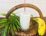 A picture of step 7 of Coconut Banana Ice Cream Smoothie.
