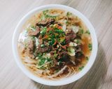 Hình bước làm 5 của món Mì Soba thịt bò home made