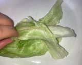 Foto del paso 2 de la receta: Lechuga rellena- idea grez rápida 😋