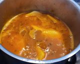 Foto del paso 7 de la receta: Estofado de patatas con rape, sepia, langostinos y almejas