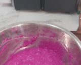 Foto langkah ke 5 dari resep Donat Gunting Buah Naga.