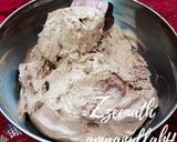 A picture of step 3 of Basic Homemade Chocolate Frosting.