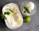 Une image de l'étape 4 de Crème glacée mojito sans sorbetière.